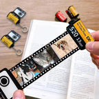 Memory film sublimation blank keyring