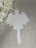Acrylic Angel grave marker