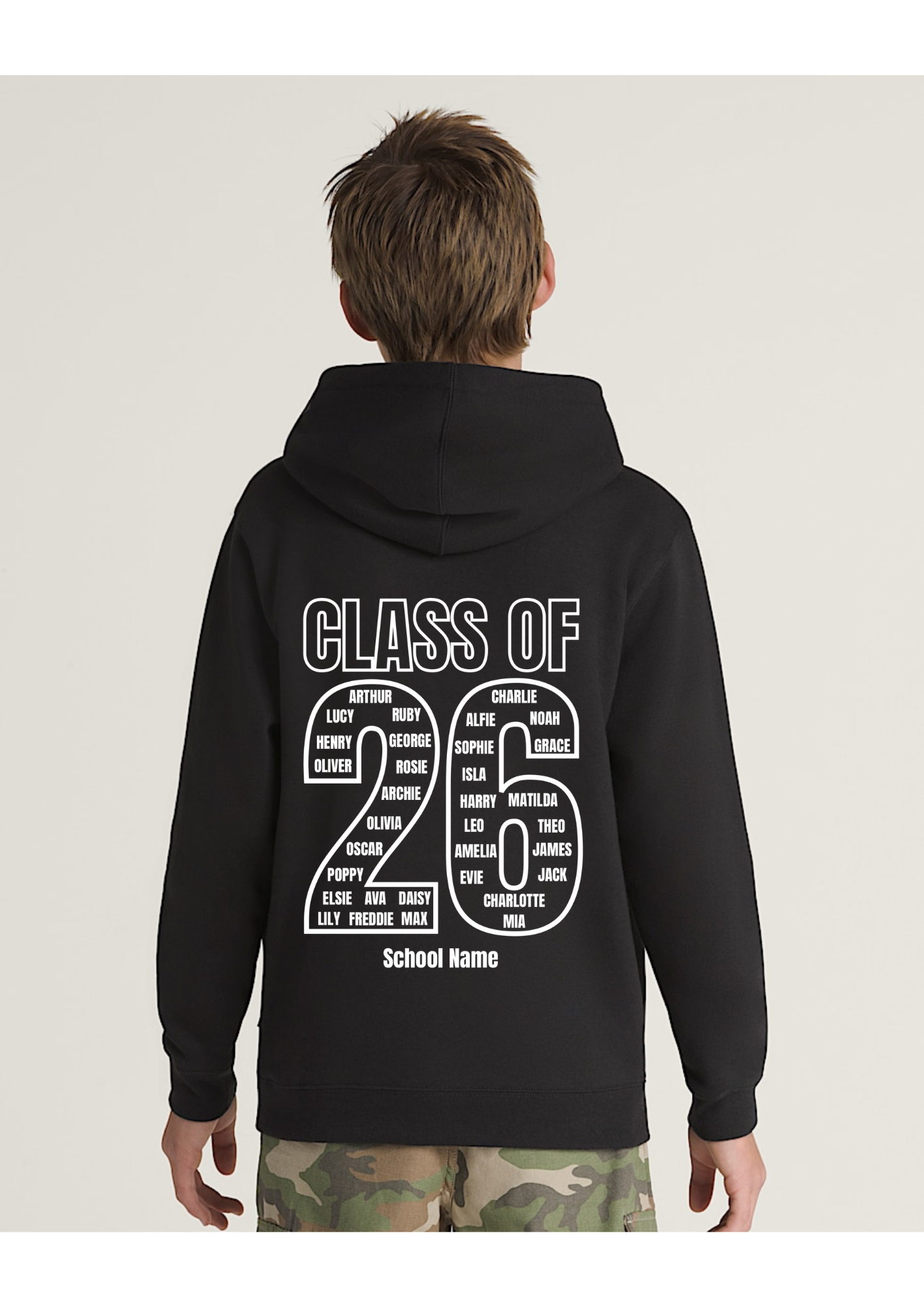 Leavers Hoodie Personalised Design – Digital PNG File