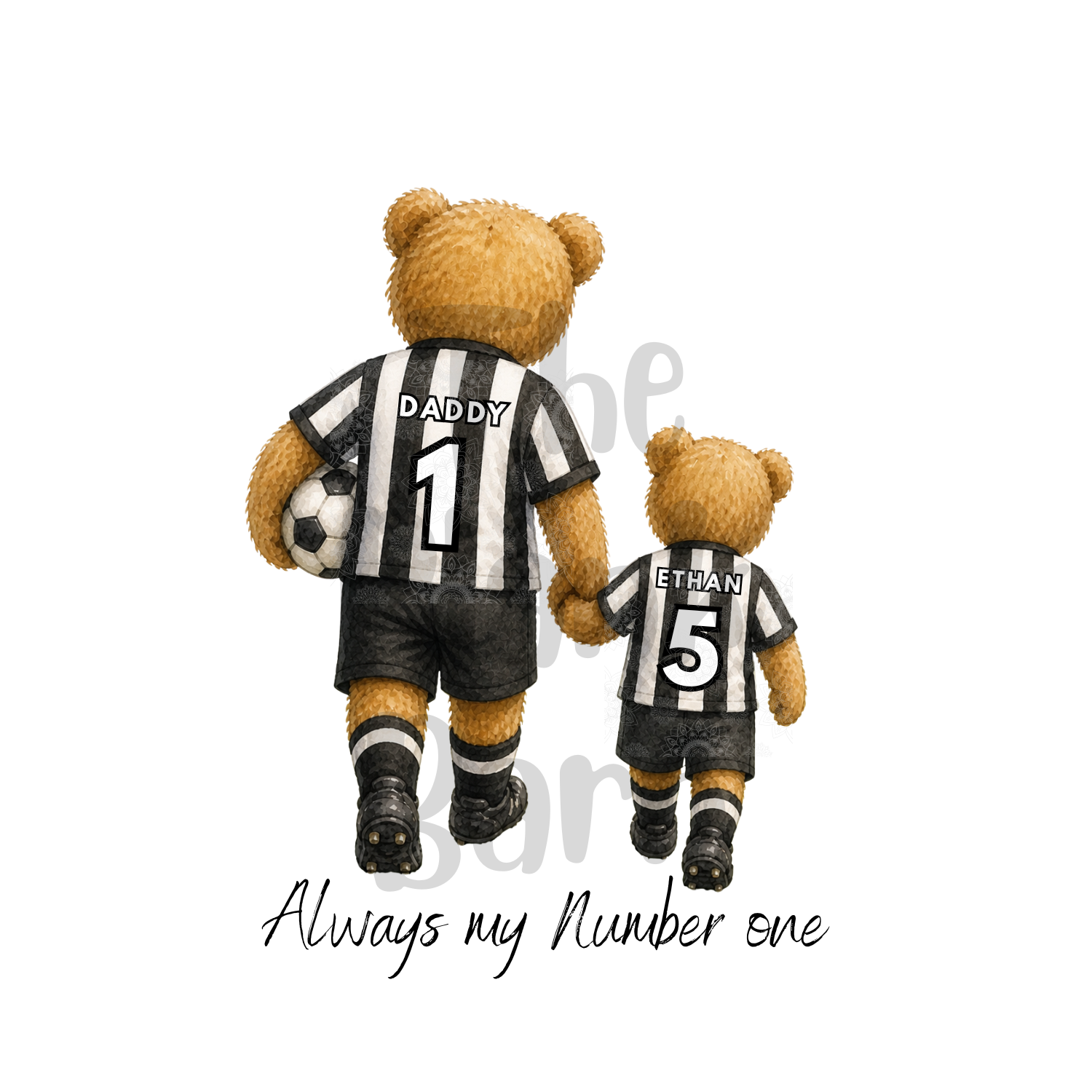 Football Teddies - Always my number one