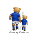 Football Teddies - Always my number one