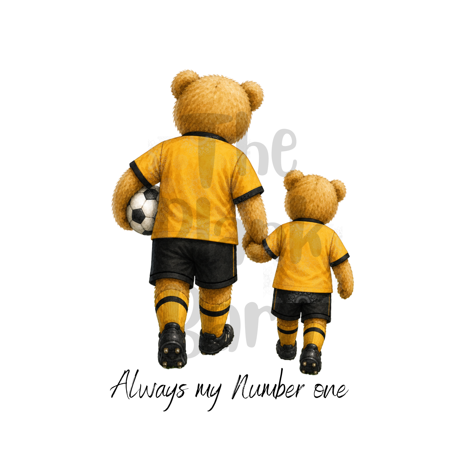 Football Teddies - Always my number one
