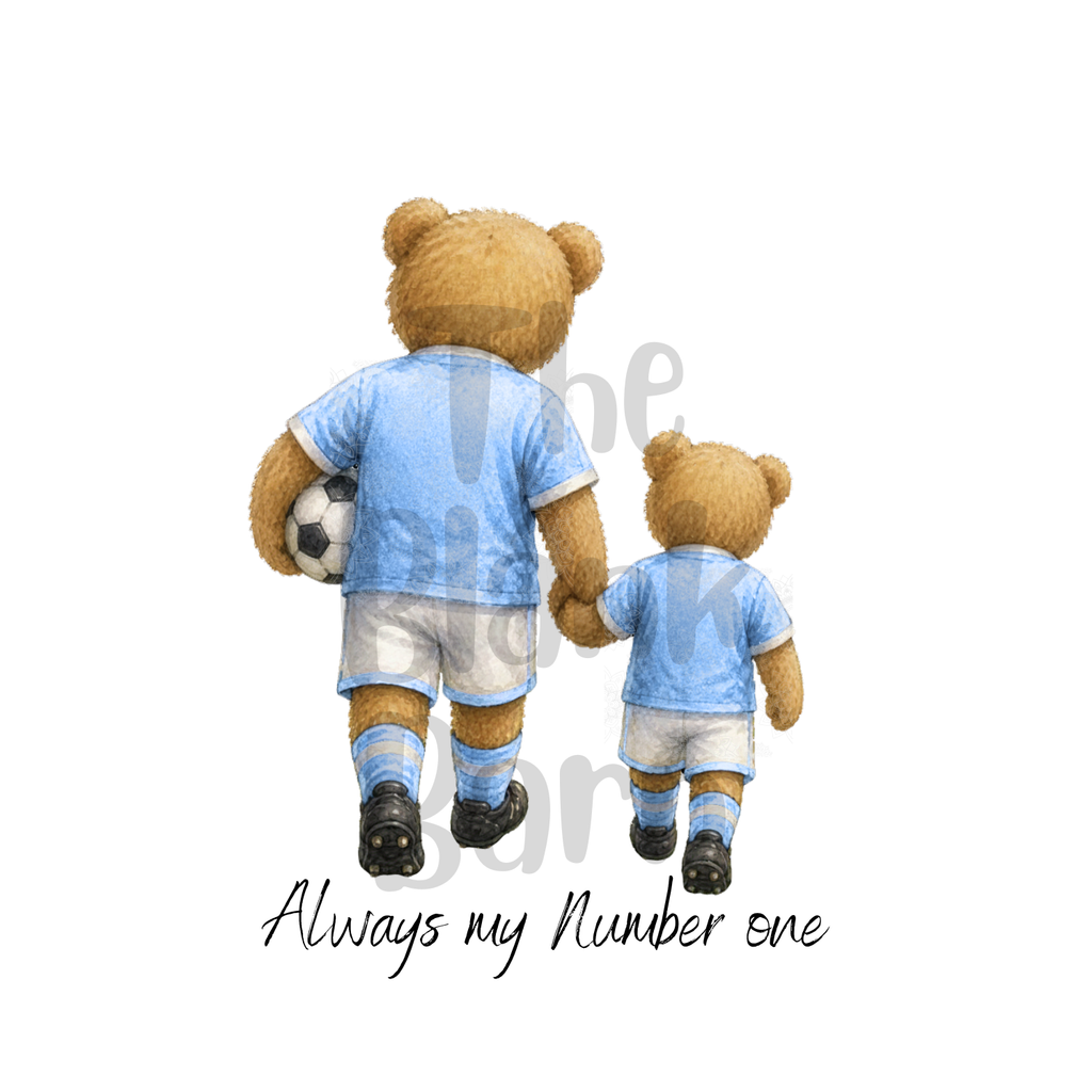 Football Teddies - Always my number one