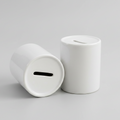 Ceramic Money Box- Blank Personalised Keepsake