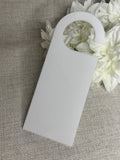 Acrylic door hanger
