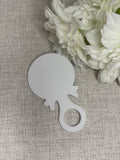 Acrylic baby rattle