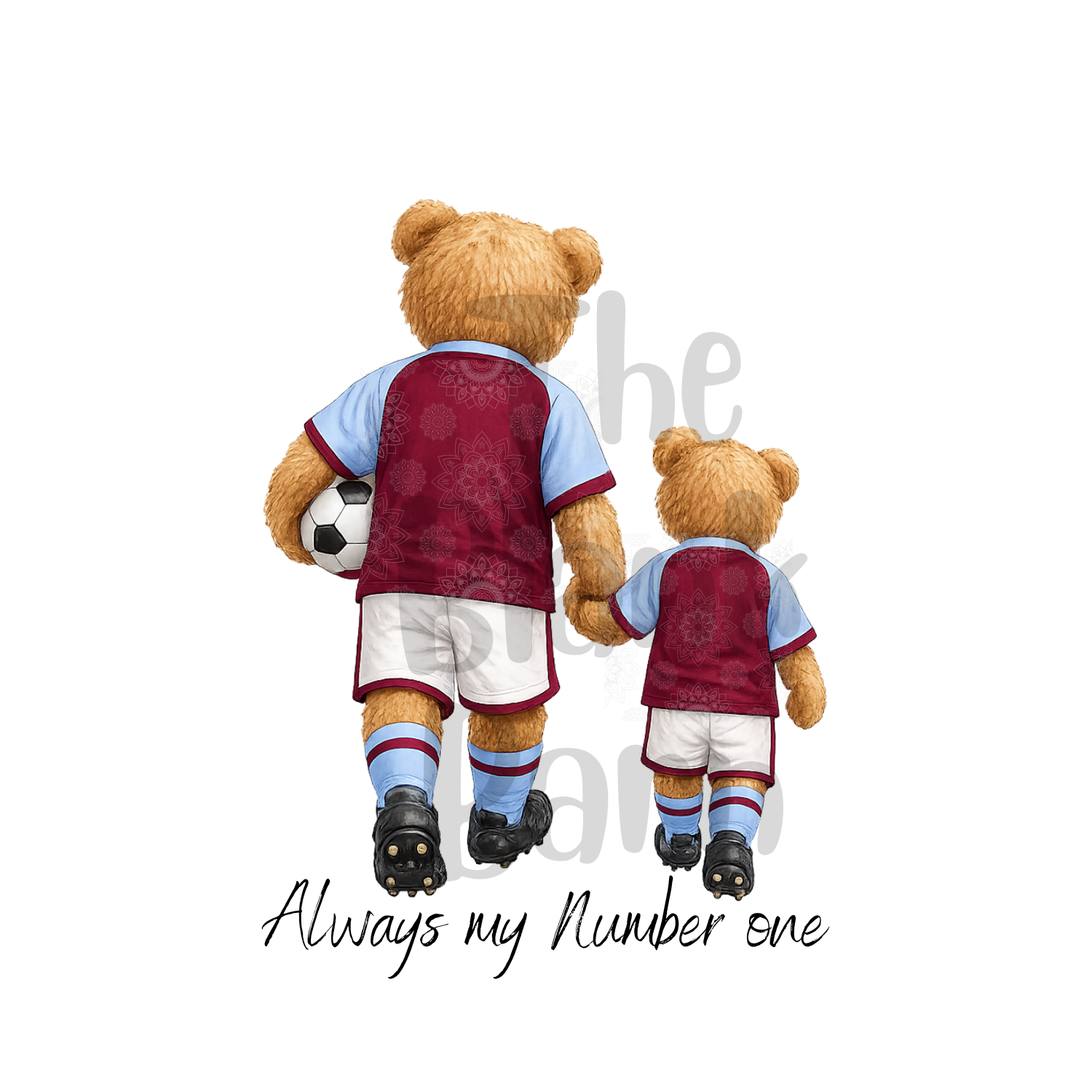 Football Teddies - Always my number one