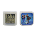 Digital LED Alarm Clock - Light up colours