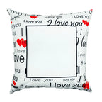 Linen - I love You Cushion Cover